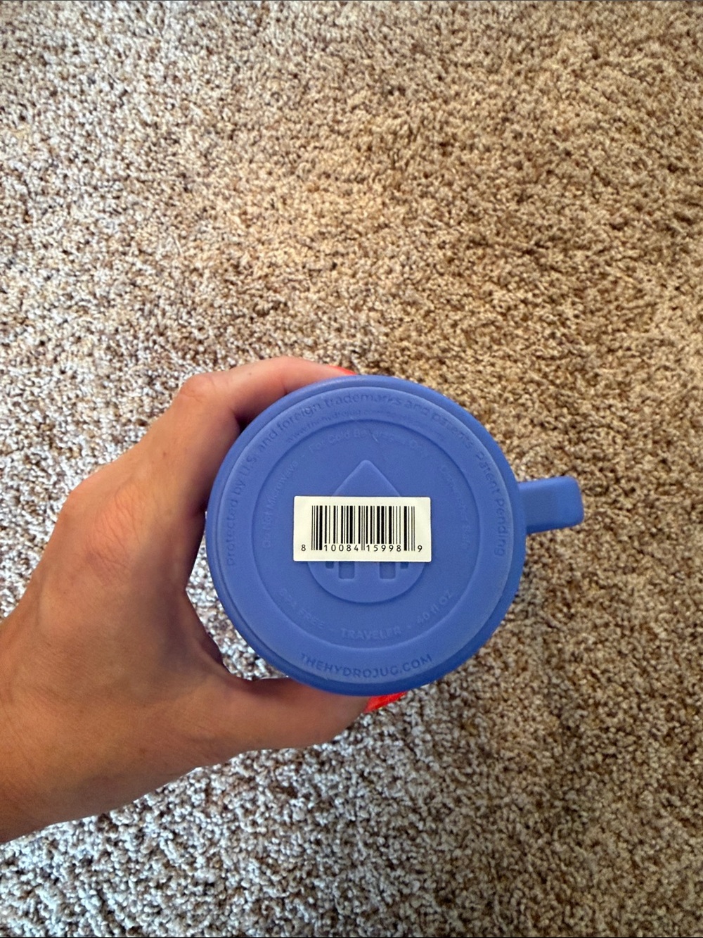NWT 40oz Hydrojug - Blue - Picture 2 of 3